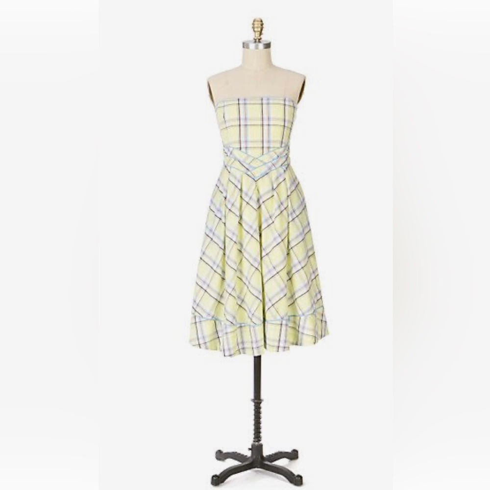 Anthropologie Maeve Sunny Day Dress sz 2 pockets